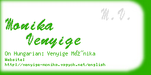 monika venyige business card